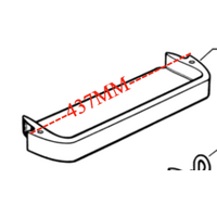 Elba Elba Fisher Paykel Fridge Door Shelf Bottle Shelf 874977 spare part