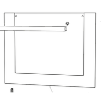 Elba Elba Oven Door Outer Glass OB60SC5CRX1 spare part