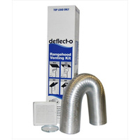 Fisher & Paykel Fisher Paykel and Other Brand Dryer Ventilation Kit Rangehood Eave Vent Kit -Semi- Rigid Ducting -150MM Outlet spare part
