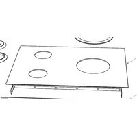 Fisher & Paykel Fisher Paykel Cooktop Ceramic Glass Top CG603DNGGB1 CG603DLPGB1, CG365DNGX1 spare part