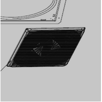 Haier Haier Air Conditioner Heat Pump Outer Unit Front Outlet Grille Cover 1U53 IU71 Haier Air Conditioner Heat Pump Outer Unit Front Outlet Grille Cover spare part