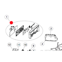 Fisher & Paykel Fisher Paykel Dryer Display Moudle 92270-A DE7060P1 spare part