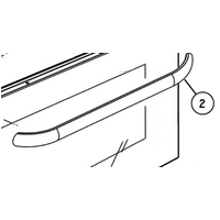 Delonghi Fisher Paykel Elba Delonghi Oven Handle OR90SCBGX1 spare part
