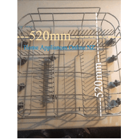 Elba Fisher Paykel Elba Haier Dishwasher Lower Basket HDW14G2X, HDW14G2W, 61589, 61592, *698 Dav spare part