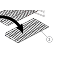 Elba Fisher Paykel Elba Oven Flat Wire Rack OR90SCBGFX2, OB90S4, *4798P spare part