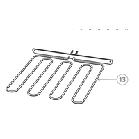 Elba Fisher Paykel Elba Oven Lower Bake Element spare part