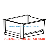 Fisher & Paykel Fisher Paykel Freezer Bin Top Left Or Right Side RF605Q spare part