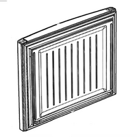 Fisher & Paykel Fisher & Paykel Freezer Door Fc G 790MM X 613MM C Sx B Lh - 312262P spare part