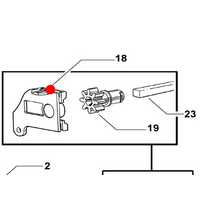Fisher & Paykel Fisher & Paykel Freezer RF610 RF522 Anti-Racking Bracket Mount Gear – Pack of 2 (Left & Right) spare part
