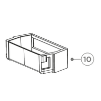 Fisher & Paykel Fisher Paykel Fridge Door Shelf Bottle Shelf RF605Q spare part