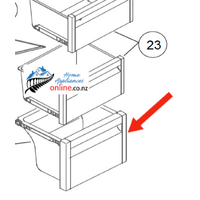 Fisher & Paykel Fisher Paykel Fridge Veggie Bin 1ST From Low RX611DUX1, RX628DX1, RX628DW1 spare part
