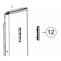 Fisher & Paykel Fisher & Paykel Haier Display Assy 61223-A, HRF328S2 61221-A HRF328W2 spare part