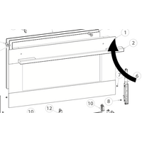 Fisher & Paykel Fisher Paykel Oven Door Glass Outer External OR90SDBSIPX1, 80869 spare part