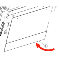 Fisher & Paykel Fisher Paykel Oven Door Outer Glass OB60SCMW4 spare part