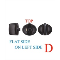 Fisher & Paykel Fisher Paykel Oven Or Cooktop Knob Black BI601E, BI601CTE, BI601A, BI601ED BI602E, BI602CTE, BI602A, BI602ED BI451A, *781 Pack spare part