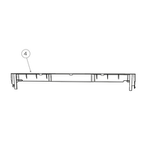 Fisher & Paykel Fisher & Paykel Oven Trim Top Door for Some OB60 spare part