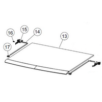 Fisher & Paykel Fisher Paykel Washing Machine Glass Lid Assy WL8060P WA8560P1 Cleansmart spare part