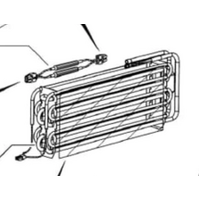 Elba Fp Elba Fridge Evaporator Defrost Heater Evaporator spare part