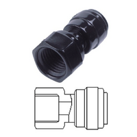 Universal Fridge and Ice Maker Inlet Valve Connector Adaptor 8 Mm Female Connection 1/4 Inch Pipe Fridge and Ice Maker Inlet Valve Connector Adaptor 8 Mm Female spare part