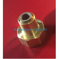 Universal Fridge Water and Ice Maker Inlet Hose Adaptor Tap 1/4 Inch 1/2 BSP Brass Fridge Water and Ice Maker Inlet Hose Adaptor Tap 1/4 Inch 1/2 BSP Brass spare part