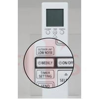 Fujitsu Fujitsu Air Conditioner Remote Control AGTV09LAC AGTV14LAC AR-RAC1E spare part