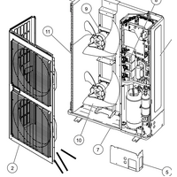 Fujitsu Fujitsu Front Panel Sub Assy Location 2 On Diagram AOTG54LATT spare part
