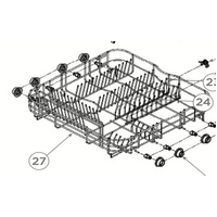Haier Haier Dishwasher Lower Basket spare part