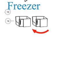 Haier Haier Freezer Door Shelf HRF520FHS spare part