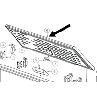 Haier Haier Freezer Lid Assy 26055-A RC719W2 24957-A RC719W1 spare part