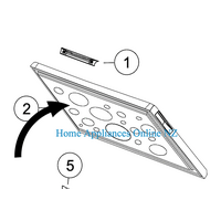 Haier Haier Freezer Lid Assy Including Seal HCF143WH 61230-A spare part