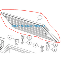 Haier Haier Freezer Lid Assy Including Seal HCF148, HCF148A spare part