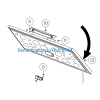 Haier Haier Freezer Lid Assy Including Seal HCF324W2 Ha Aa 61264-A spare part