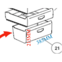 Haier Haier Freezer Lowest Draw spare part
