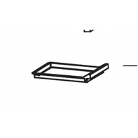 Haier Haier Freezer Top Shelf Shelf HRF340BW2 spare part