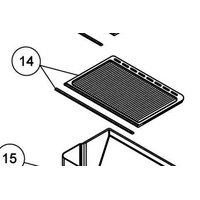 Haier Haier Fridge Crisper Bin Cover Shelf HTMR315WH, HTMR315SS spare part