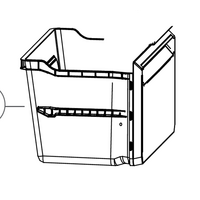 Haier Haier Fridge Crisper Bin Veggie Bin HRF454 spare part