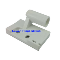 Haier Haier Fridge Freezer Door Spring Hinge Lower Mullion Trim HTD647SS, spare part