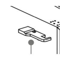 Haier Haier Fridge Freezer Hinge Cover Left Side 62224-A HRF230BW HRF220TW3 62216-A, HRF220TW3 spare part