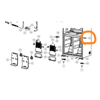 Haier Haier Fridge Hinge Mid Right Hand RF605QDUVB1 Fp Aa spare part