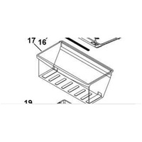 Haier Haier Fridge Veggie Bin Crisper Bin HTMR480WH, HTMR480SS, 61010, 61011,*12520 spare part