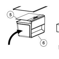 Haier Haier Fridge Veggie Bin HRF220TW, HRF220TS, *X01182 spare part