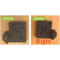 Haier Haier Oven Door Inner Glass Left and Right Side Lower Bracket HWO60S7EX1, HWO60S10TX1 spare part