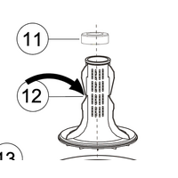 Haier Haier Washing Machine Agitator HWM75TLU, 61367A spare part