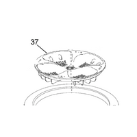 Haier Haier Washing Machine Agitator Pulsator HWMP75-918 spare part