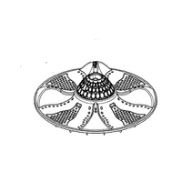 Haier Haier Washing Machine Agitator Pulsator HWT90MW1 61388-A spare part