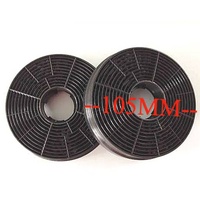 Classique Homeking Classique Nouveue Ranghood Carbon Or Charcoal Filter HKE60SS, 105MM **Pack of 2 spare part