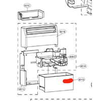 LG LG Freezer Ice Maker Ice Bucket - MKK63322301 spare part