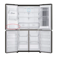 LG LG Fridge Bottom Shelf Left Door 71303 spare part