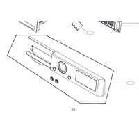 LG LG Washing Machine Control Panel spare part