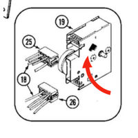 Maytag Maytag Washing Machine Timer MAT11MNAAW MAT11MNAGW MAT11MNEGW MAT13MNAAW MAT13MNAGW MAT13MNDGW MAT13MNEGW spare part